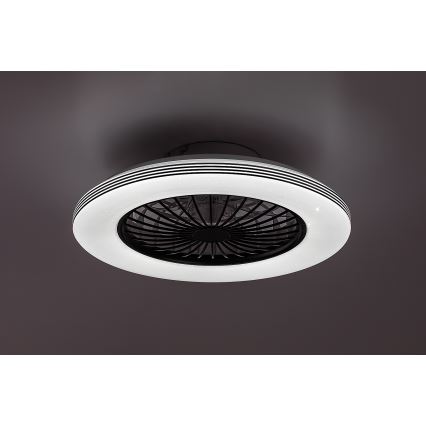Rabalux - LED dimmbares Deckenleuchte mit Ventilator LED/48W/230V 3000-6500K + Fernbedienung