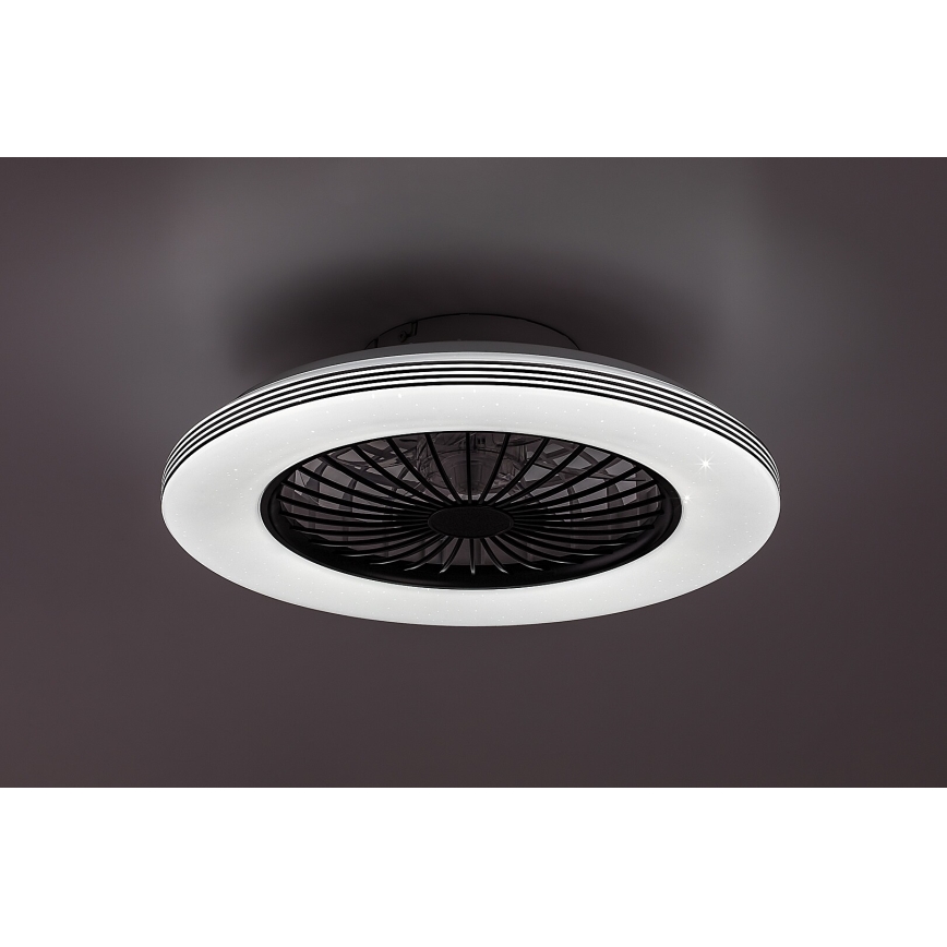 Rabalux - LED dimmbares Deckenleuchte mit Ventilator LED/48W/230V 3000-6500K + Fernbedienung