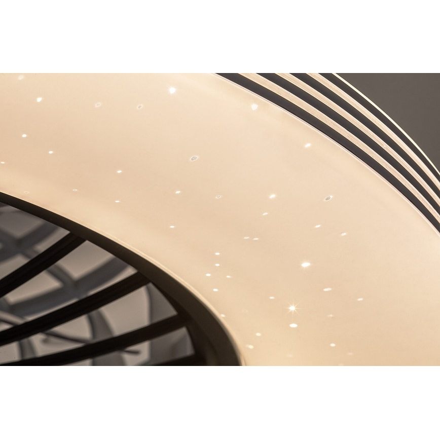 Rabalux - LED dimmbares Deckenleuchte mit Ventilator LED/48W/230V 3000-6500K + Fernbedienung