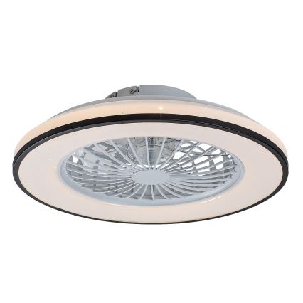 Rabalux - Dimmbare LED-Deckenleuchte mit Ventilator LED/48W/230V 3000-6500K + Fernbedienung