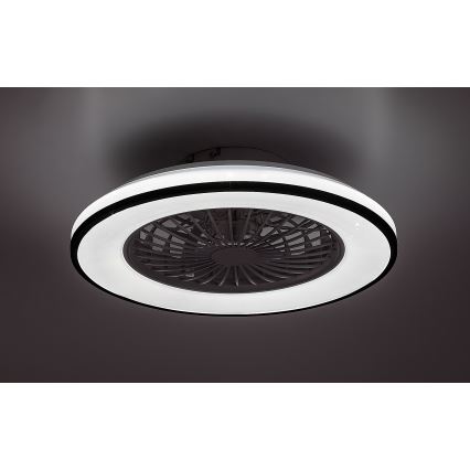 Rabalux - LED dimmbares Deckenleuchte mit Ventilator LED/48W/230V 3000-6500K + Fernbedienung