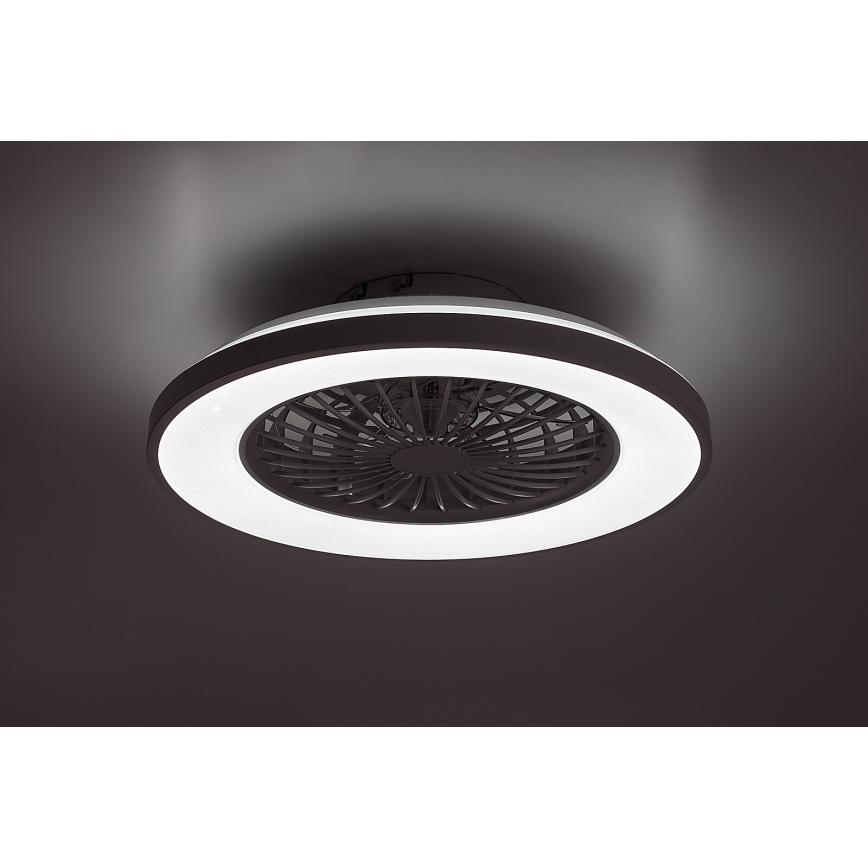Rabalux - Dimmbare LED-Deckenleuchte mit Ventilator LED/48W/230V 3000-6500K + Fernbedienung