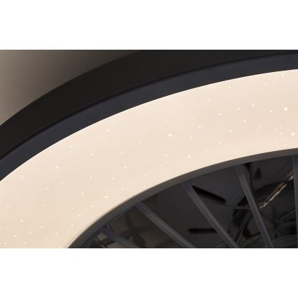 Rabalux - Dimmbare LED-Deckenleuchte mit Ventilator LED/48W/230V 3000-6500K + Fernbedienung