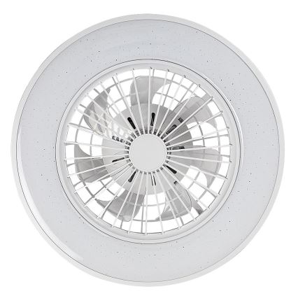 Rabalux - Dimmbare LED-Deckenleuchte mit Ventilator LED/48W/230V 3000-6500K + Fernbedienung