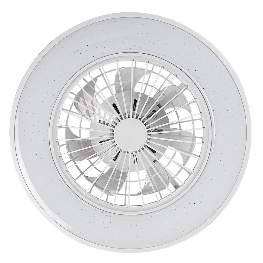 Rabalux - Dimmbare LED-Deckenleuchte mit Ventilator LED/48W/230V 3000-6500K + Fernbedienung