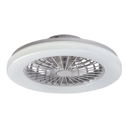 Rabalux - Dimmbare LED-RGB-Deckenleuchte mit Ventilator LED/48W/230V 3000-6500K + Fernbedienung