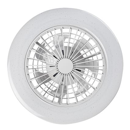 Rabalux - Dimmbare LED-RGB-Deckenleuchte mit Ventilator LED/48W/230V 3000-6500K + Fernbedienung