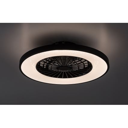 Rabalux - Dimmbare LED-Deckenleuchte mit Ventilator LED/72W/230V 3000-6500K + Fernbedienung