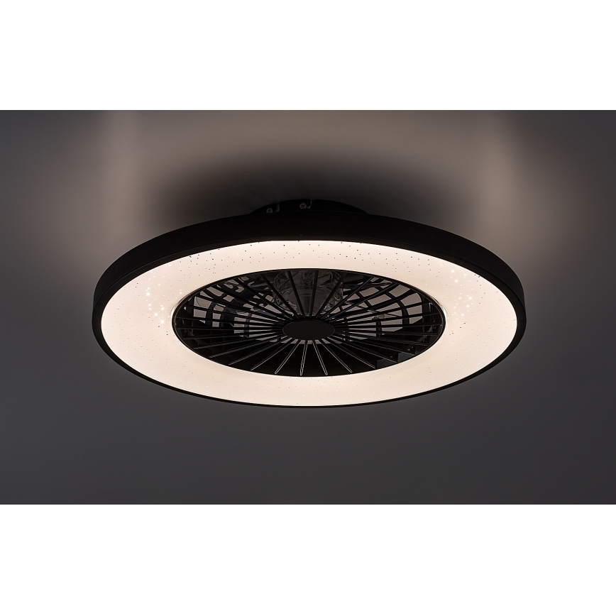 Rabalux - Dimmbare LED-Deckenleuchte mit Ventilator LED/72W/230V 3000-6500K + Fernbedienung
