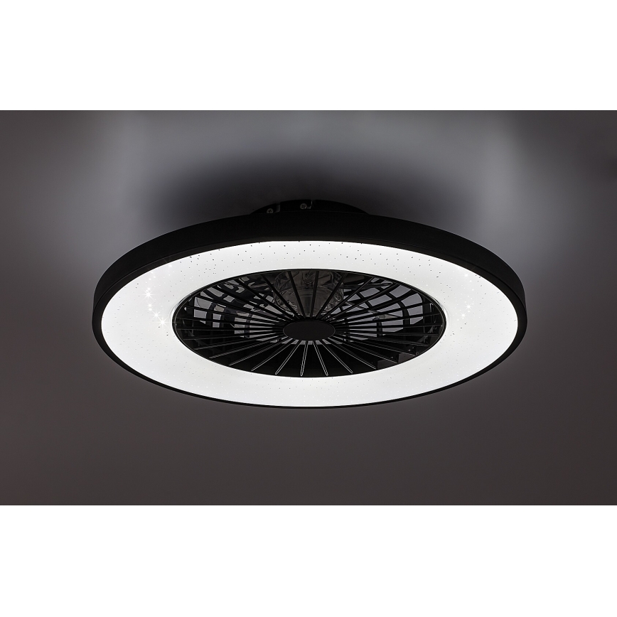 Rabalux - Dimmbare LED-Deckenleuchte mit Ventilator LED/72W/230V 3000-6500K + Fernbedienung
