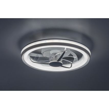 Rabalux - Dimmbare LED-Deckenleuchte mit Ventilator LED/40W/230V 3000/4000/6000K Wi-Fi + Fernbedienung