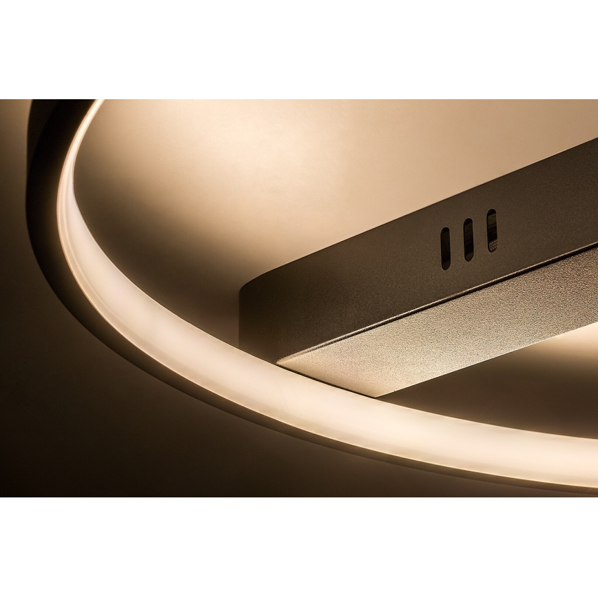 Rabalux - LED-Deckenleuchte LED/45W/230V 3000K 50x55 cm schwarz