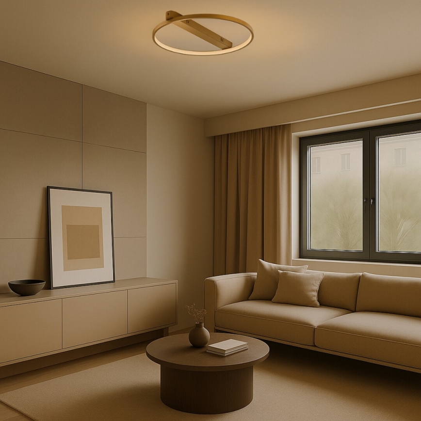 Rabalux - LED-Deckenleuchte LED/45W/230V 3000K 50x55 cm goldfarben