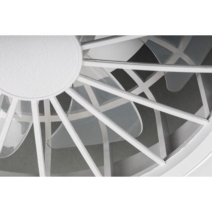 Rabalux - LED dimmbare Deckenleuchte mit Ventilator LED/24W/230V 3000-6500K + Fernbedienung