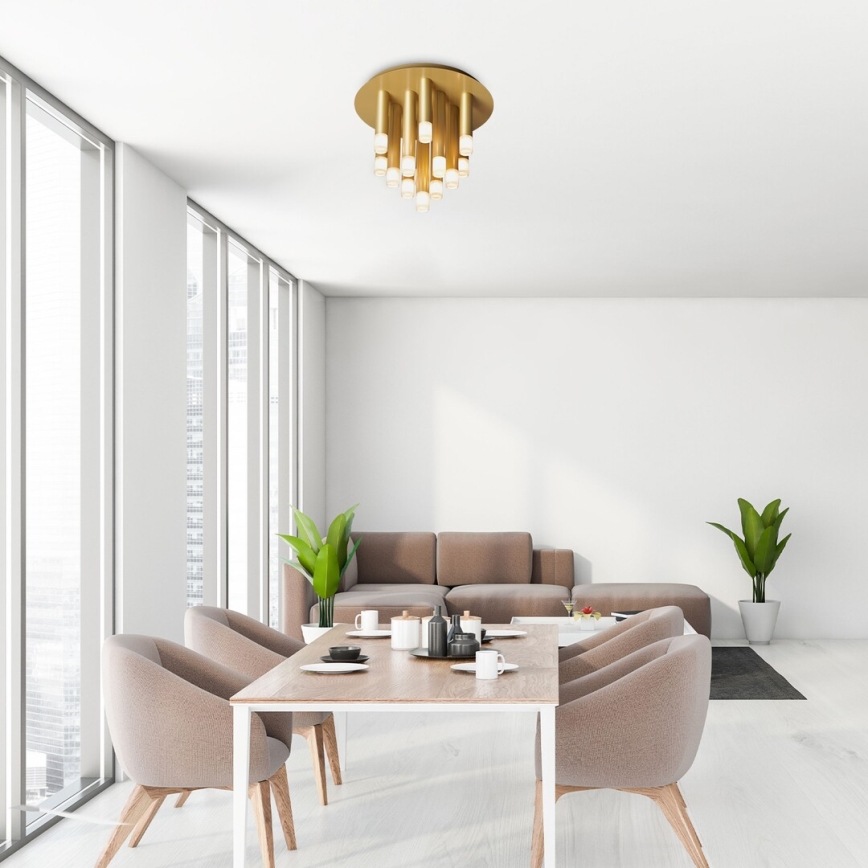 Rabalux - Deckenleuchte 13xG9/5W/230V goldfarben Ø 34 cm