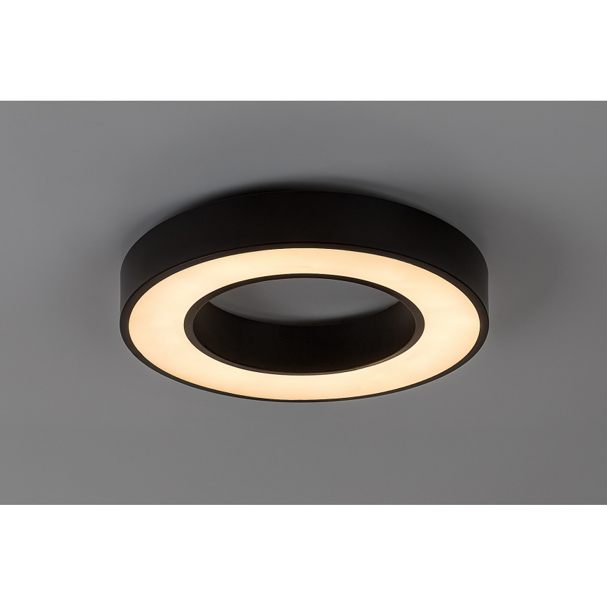 Rabalux - LED-Deckenleuchte LED/24W/230V 3000/4000/6500K Ø 40 cm schwarz