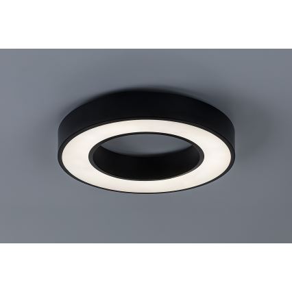 Rabalux - LED-Deckenleuchte LED/24W/230V 3000/4000/6500K Ø 40 cm schwarz