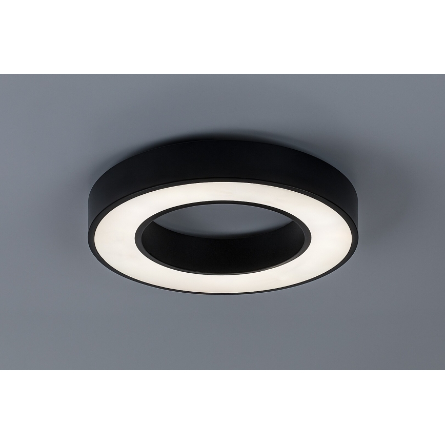 Rabalux - LED-Deckenleuchte LED/24W/230V 3000/4000/6500K Ø 40 cm schwarz