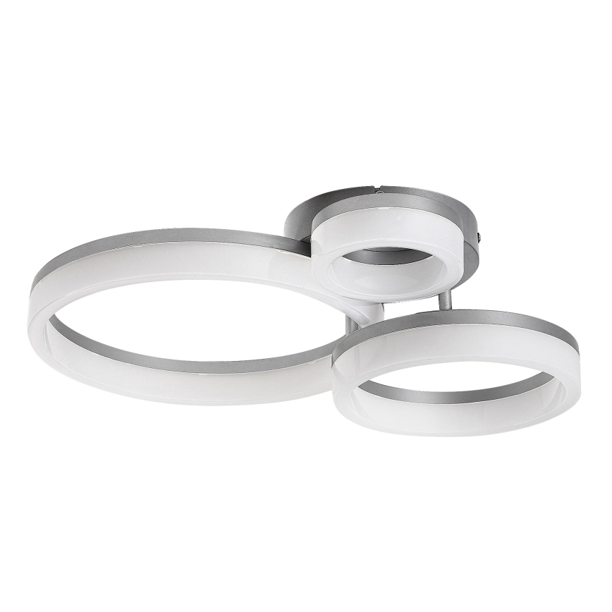 Rabalux - LED-Deckenleuchte LED/24W/230V 3000/4000/6500K 38x51 cm mattchrom