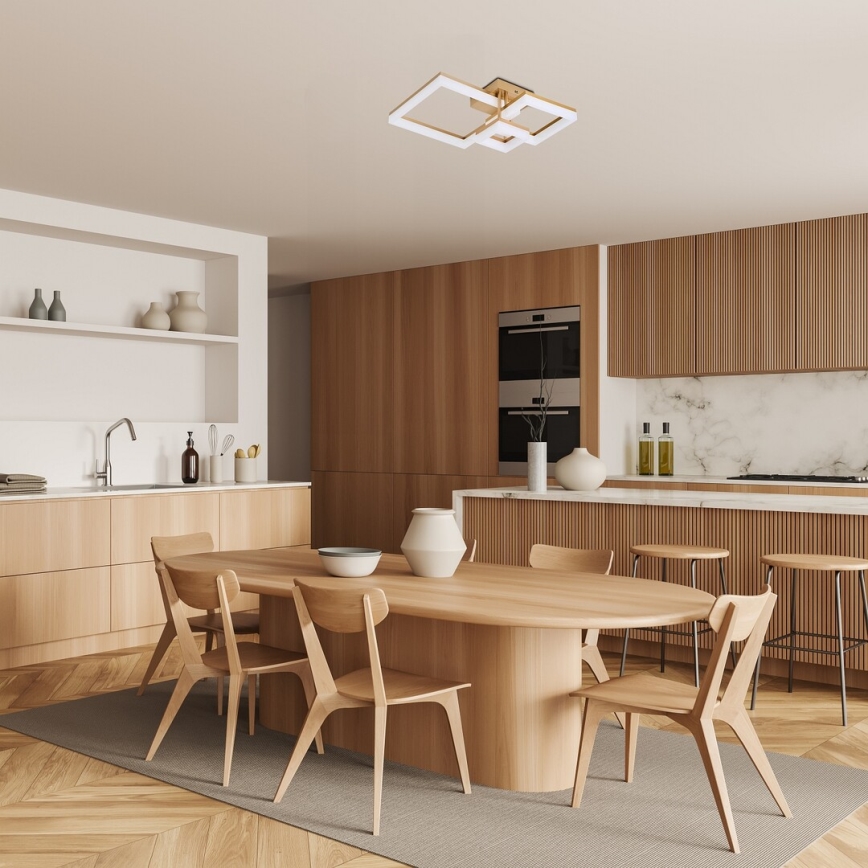 Rabalux - LED-Deckenleuchte LED/22W/230V 3000/4000/6500K golden