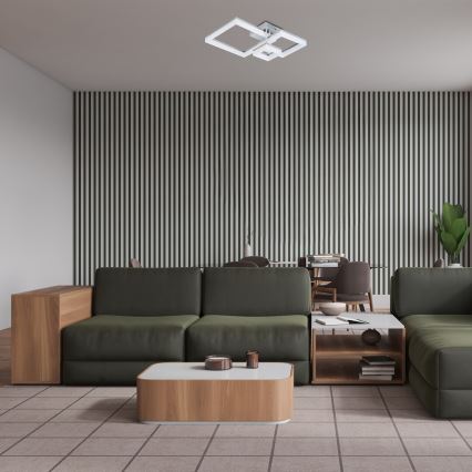 Rabalux - LED-Deckenleuchte LED/22W/230V 3000/4000/6500K matt Chrom