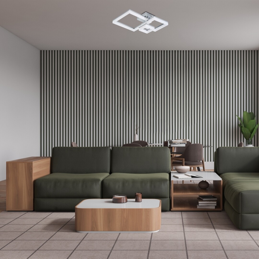 Rabalux - LED-Deckenleuchte LED/22W/230V 3000/4000/6500K matt Chrom