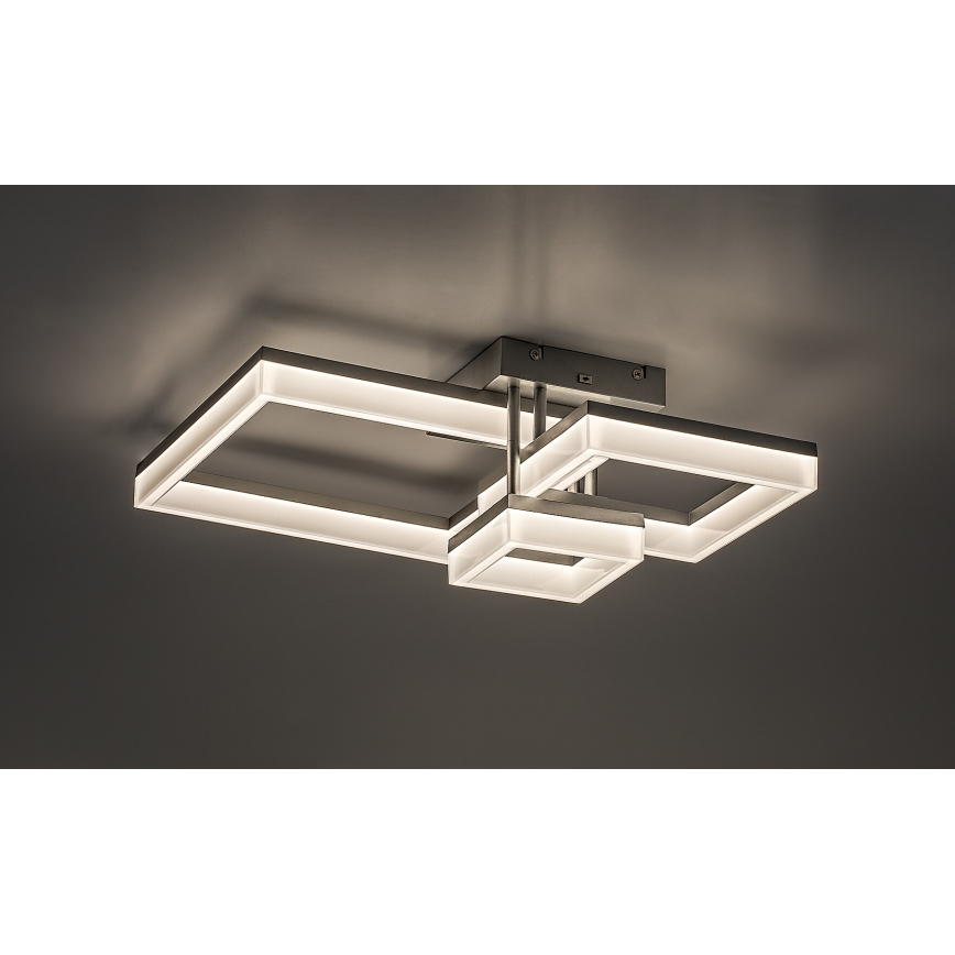 Rabalux - LED-Deckenleuchte LED/22W/230V 3000/4000/6500K matt Chrom