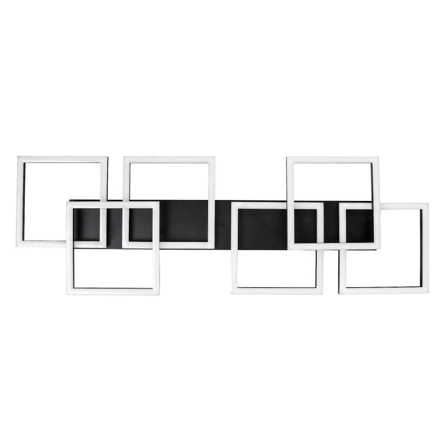Rabalux - LED dimmbare Deckenleuchte LED/40W/230V 3000-6500K 33x100 cm schwarz + Fernbedienung