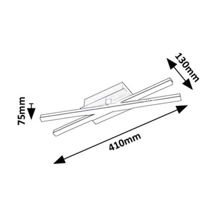 Rabalux - LED-Deckenleuchte LED/16W/230V 4000K