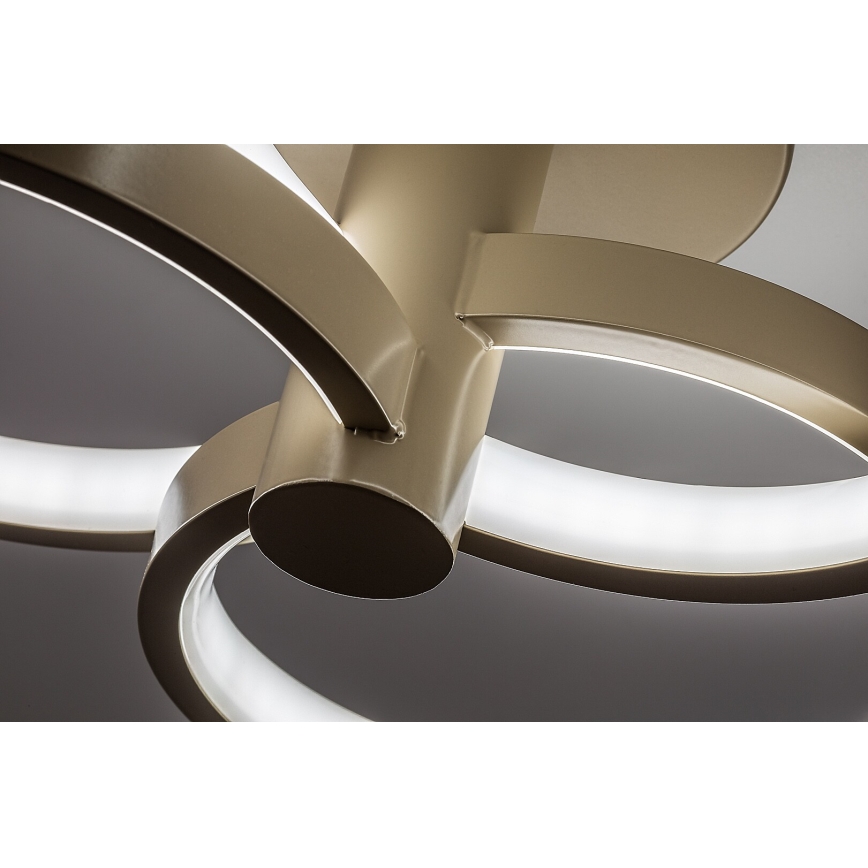 Rabalux - dimmbare LED-Deckenleuchte LED/32W/230V 3000-6500K Ø 31 cm beige + Fernbedienung