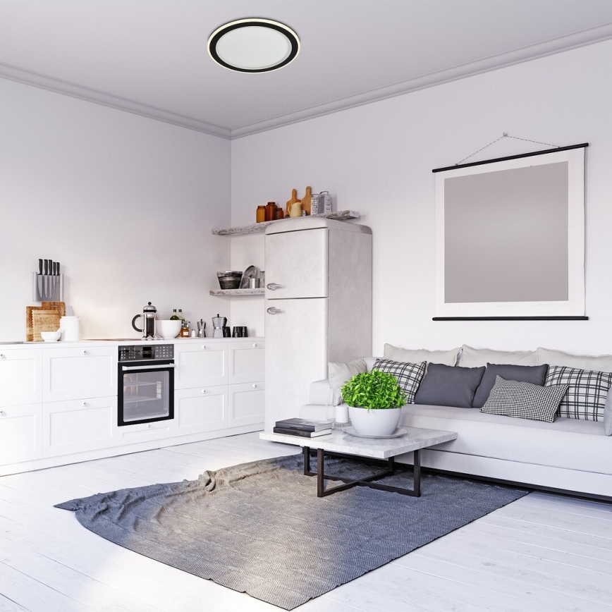 Rabalux - dimmbare RGB-LED-Deckenleuchte LED/22W/230V 3000-6500K Ø 45 cm + Fernbedienung