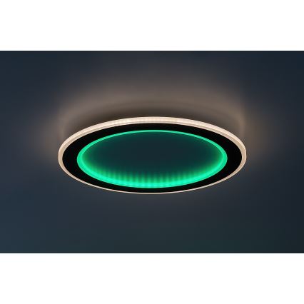 Rabalux - dimmbare RGB-LED-Deckenleuchte LED/22W/230V 3000-6500K Ø 45 cm + Fernbedienung