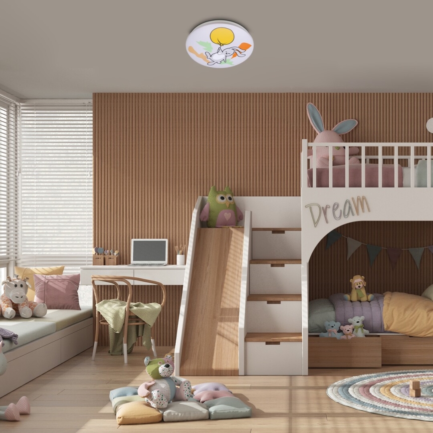 Rabalux - LED-Deckenbeleuchtung für Kinder LED/24W/230V 3000K