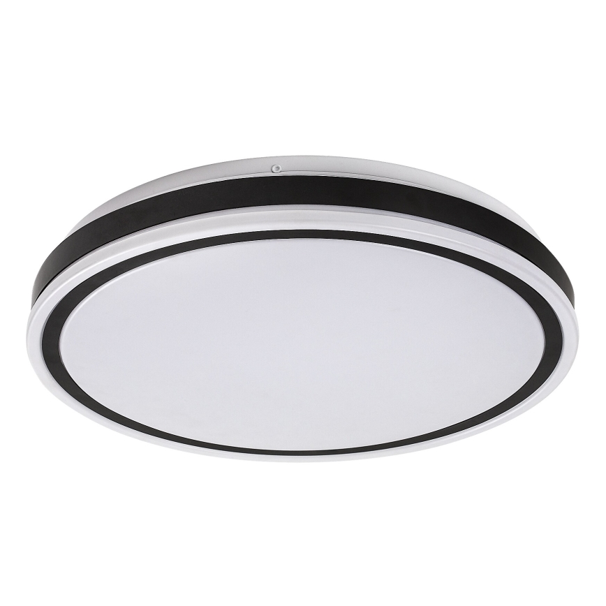 Rabalux - Dimmbare LED-Deckenleuchte LED/20W/230V 3000-6500K Ø 38,5 cm schwarz + Fernbedienung