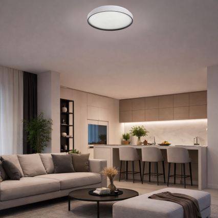 Rabalux - Dimmbare LED-Deckenleuchte LED/34W/230V 3000-6500K Ø 38 cm + Fernbedienung