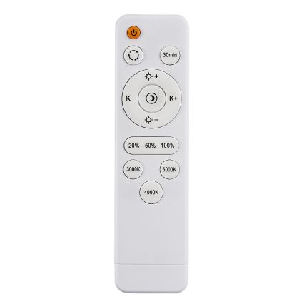 Rabalux - Dimmbare LED-Deckenleuchte LED/34W/230V 3000-6500K Ø 38 cm + Fernbedienung