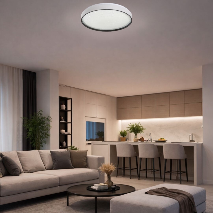 Rabalux - LED-dimmbare Deckenleuchte LED/60W/230V 3000-6500K Ø 58 cm + Fernbedienung