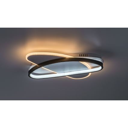 Rabalux - dimmbare LED-Deckenleuchte LED/57W/230V 3000-6000K 45x30,5 cm + Fernbedienung