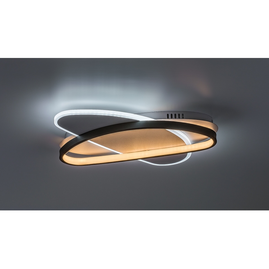 Rabalux - dimmbare LED-Deckenleuchte LED/57W/230V 3000-6000K 45x30,5 cm + Fernbedienung