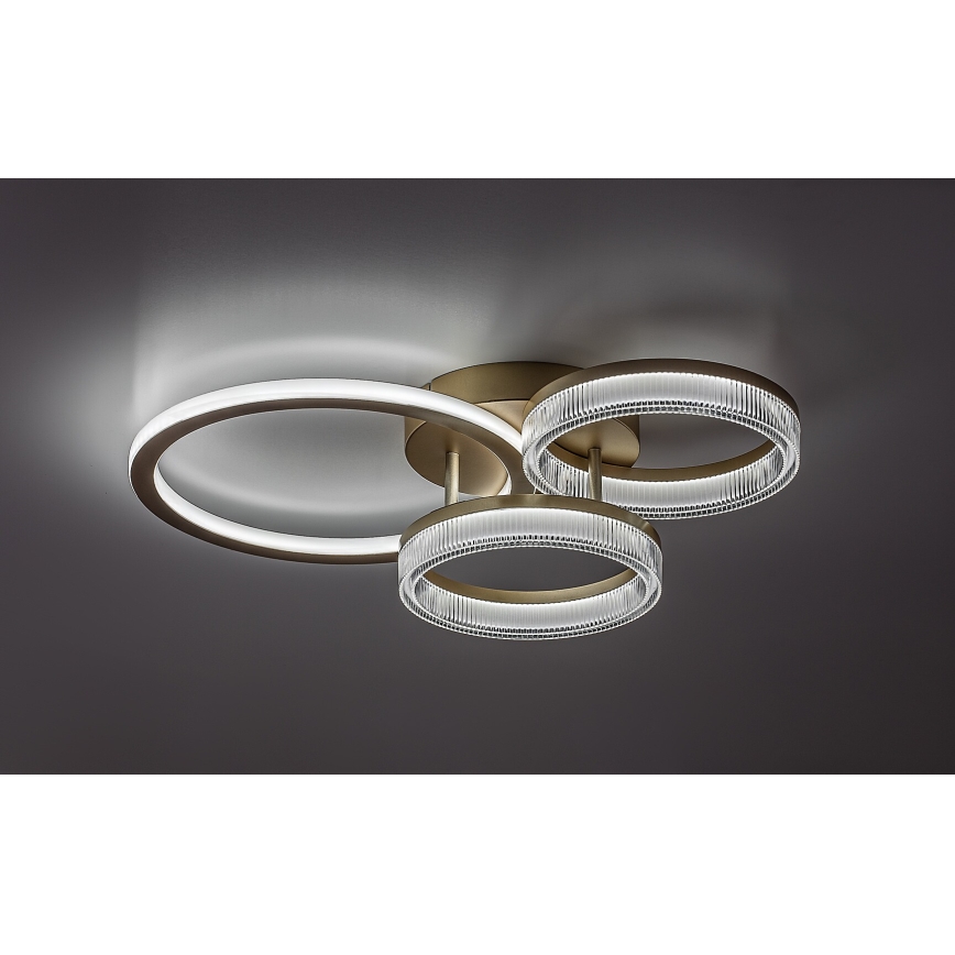 Rabalux - LED dimmbare Deckenleuchte LED/38W/230V 3000-6500K 58,5x38 cm + Fernbedienung