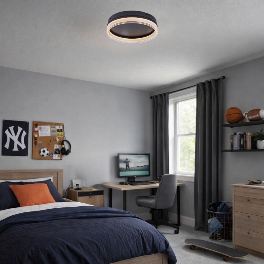 Rabalux - Dimmbare LED-Deckenleuchte LED/18W/230V 3000-6500K Ø 33 cm + Fernbedienung