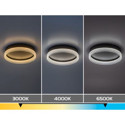 Rabalux - Dimmbare LED-Deckenleuchte LED/18W/230V 3000-6500K Ø 33 cm + Fernbedienung