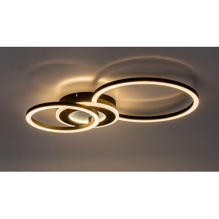 Rabalux - LED dimmbare Deckenleuchte LED/24W/230V 3000-6500K 46x33 cm + Fernbedienung