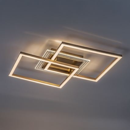 Rabalux - LED-Deckenleuchte LED/28W/230V 3000K 47x70 cm goldfarben