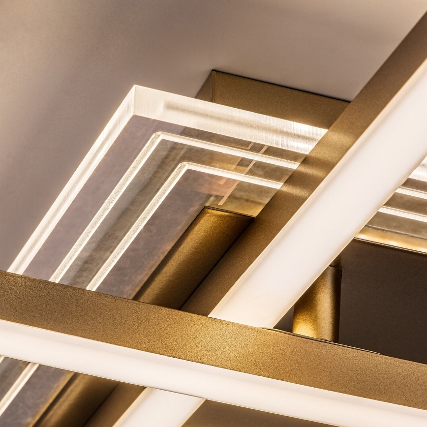 Rabalux - LED-Deckenleuchte LED/28W/230V 3000K 47x70 cm goldfarben
