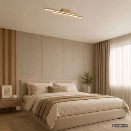 Rabalux - LED-Deckenleuchte LED/12W/230V 3000K goldfarben