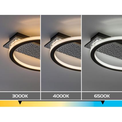 Rabalux - Dimmbare LED-Deckenleuchte LED/18W/230V 3000-6500K + Fernbedienung
