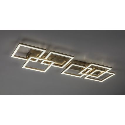 Rabalux - dimmbare LED-Deckenleuchte LED/40W/230V 3000-6500K 33x100 cm goldfarben + Fernbedienung