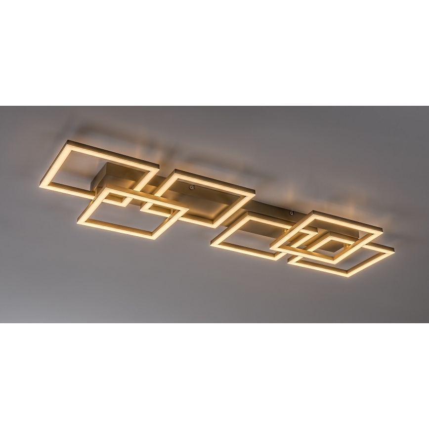 Rabalux - Dimmbare LED-Deckenleuchte LED/40W/230V 3000-6500K 33x100 cm beige + Fernbedienung