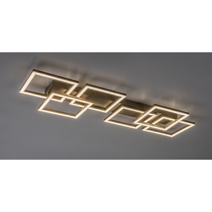 Rabalux - Dimmbare LED-Deckenleuchte LED/40W/230V 3000-6500K 33x100 cm beige + Fernbedienung